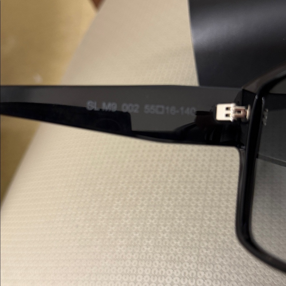 YSL Large Logo SO Black Sunglasses - Picture 5 of 6